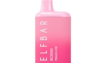 PEACH ICE ELF BAR 5000