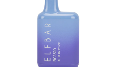 BLUE RAZZ ICE ELF BAR 3500