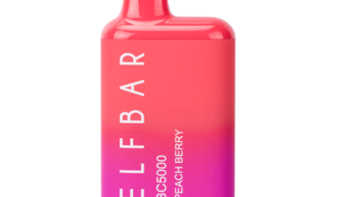 PEACH BERRY ELF BAR 5000